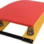 Turntrampolin mit Federn