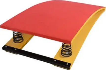 Turntrampolin mit Federn