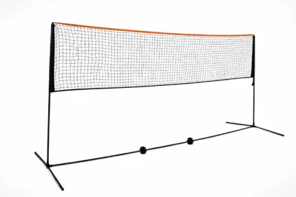 Badmintonpfosten und -netz