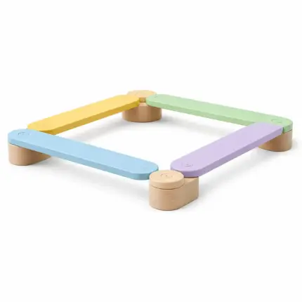 Schwebebalken aus Holz