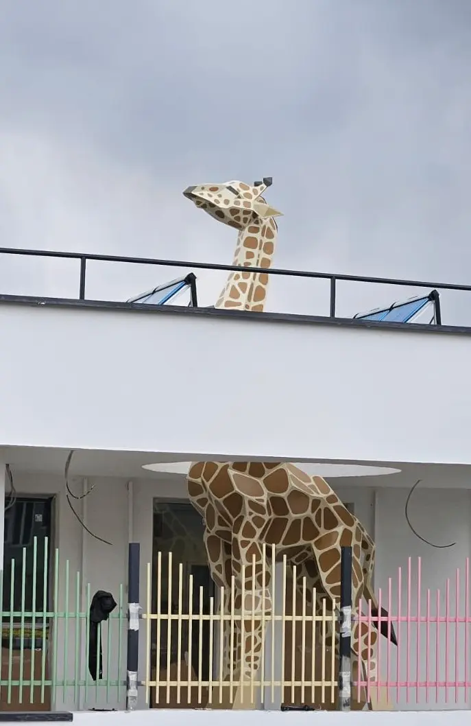 880105 3D-Giraffe für Kinderkrippen