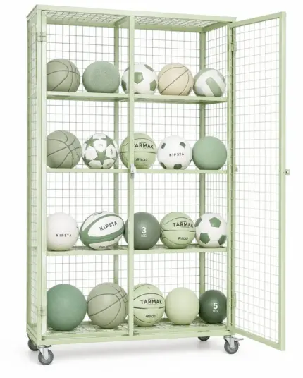 Ballschrank mit Türen